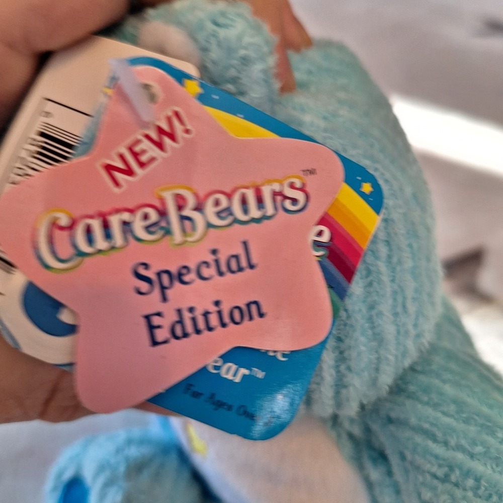 Vintage 2004 Special Edition Care Bears Bedtime Bear Plush 10 Inches - Picture 4 of 11